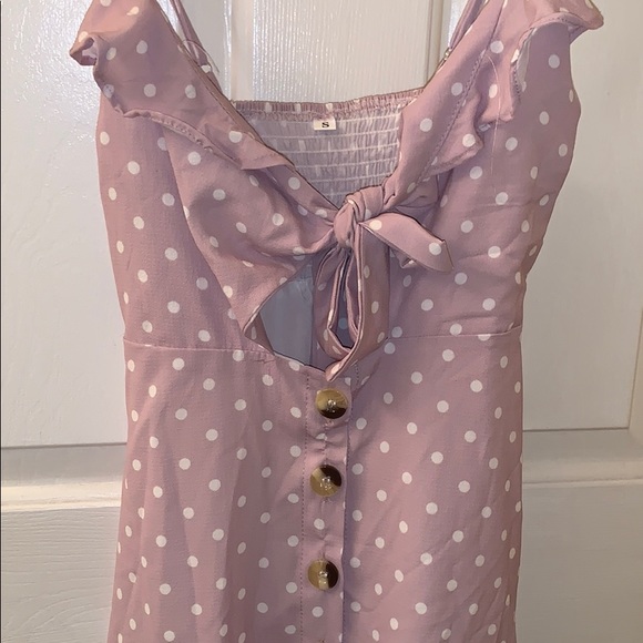 Polka dotted dress - Picture 3 of 3